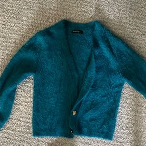 Banana Republic Blue Cardigan Sweater